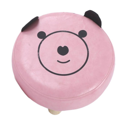 Small Under Desk Footrest Cute Cartoon Ottoman with 4 Stable Log Legs for Children V1294-YM0523-3116210070411
