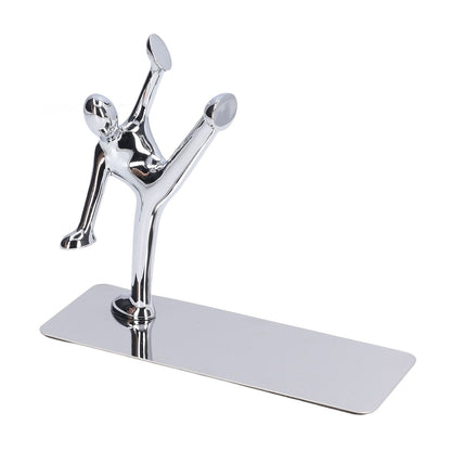 2Pcs Metal Book Ends Unique Men Design Simple Fashionable Decorative Bookends for Home Office Bar Restaurant V1294-YM0523-3116220000511