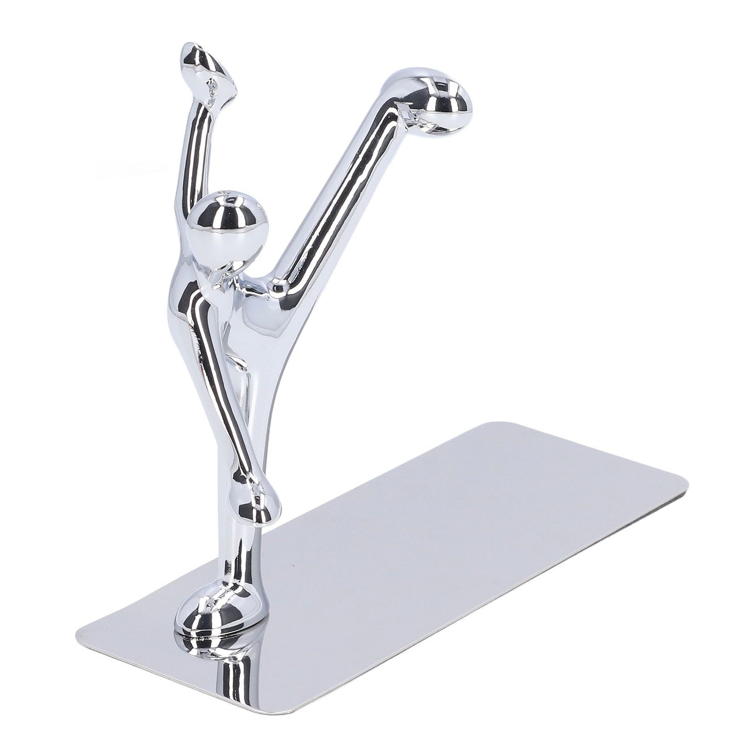 2Pcs Metal Book Ends Unique Men Design Simple Fashionable Decorative Bookends for Home Office Bar Restaurant V1294-YM0523-3116220000511