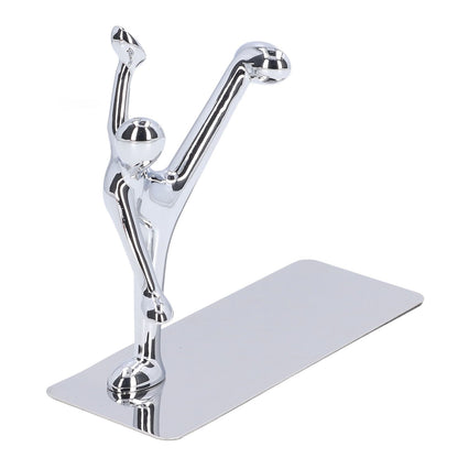 2Pcs Metal Book Ends Unique Men Design Simple Fashionable Decorative Bookends for Home Office Bar Restaurant V1294-YM0523-3116220000511