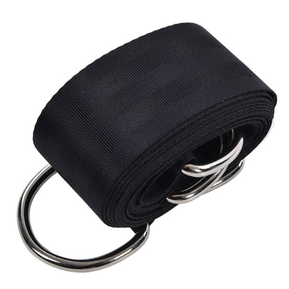1.53M Tree Swing Hanging Strap Adjustable Heavy Duty Polyester Hammock Strap with Carabiner for Outdoor Garden V1294-YM0523-3116220001511