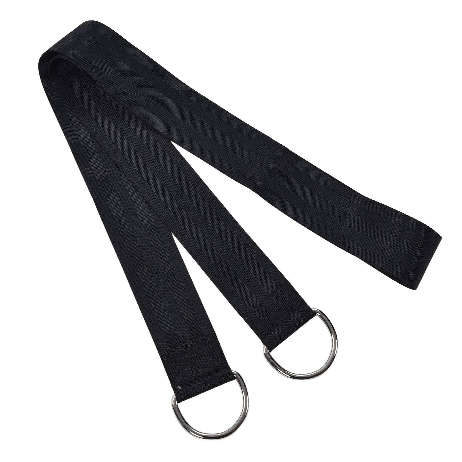 1.53M Tree Swing Hanging Strap Adjustable Heavy Duty Polyester Hammock Strap with Carabiner for Outdoor Garden V1294-YM0523-3116220001511