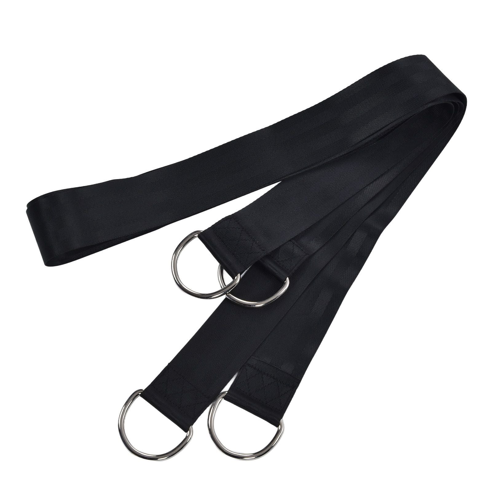 1.53M Tree Swing Hanging Strap Adjustable Heavy Duty Polyester Hammock Strap with Carabiner for Outdoor Garden V1294-YM0523-3116220001511