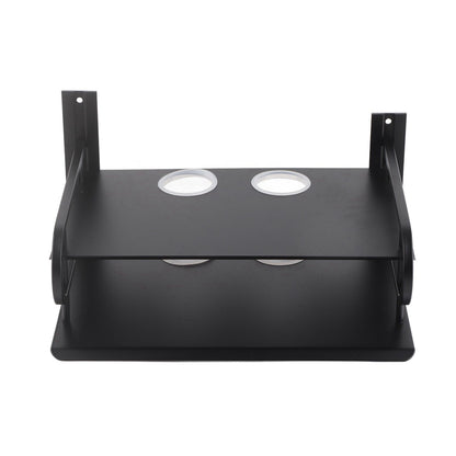 Double Layer Floating Wall Shelf TV Box Shelf Wall Mounted Router DVD Cable Box Shelf for Household V1294-YM0523-3116220002711