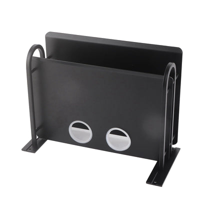 Double Layer Floating Wall Shelf TV Box Shelf Wall Mounted Router DVD Cable Box Shelf for Household V1294-YM0523-3116220002711