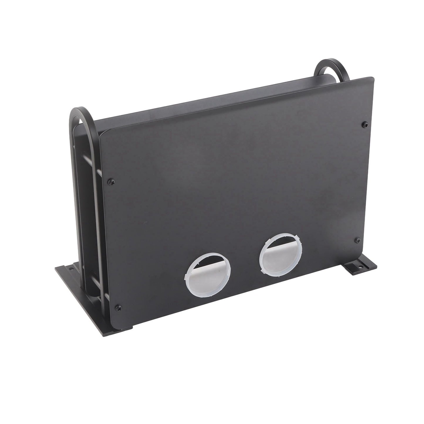 Double Layer Floating Wall Shelf TV Box Shelf Wall Mounted Router DVD Cable Box Shelf for Household V1294-YM0523-3116220002711