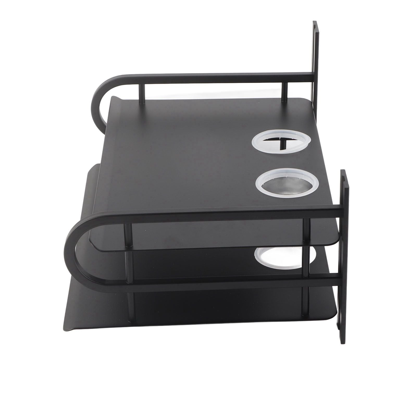 Double Layer Floating Wall Shelf TV Box Shelf Wall Mounted Router DVD Cable Box Shelf for Household V1294-YM0523-3116220002711