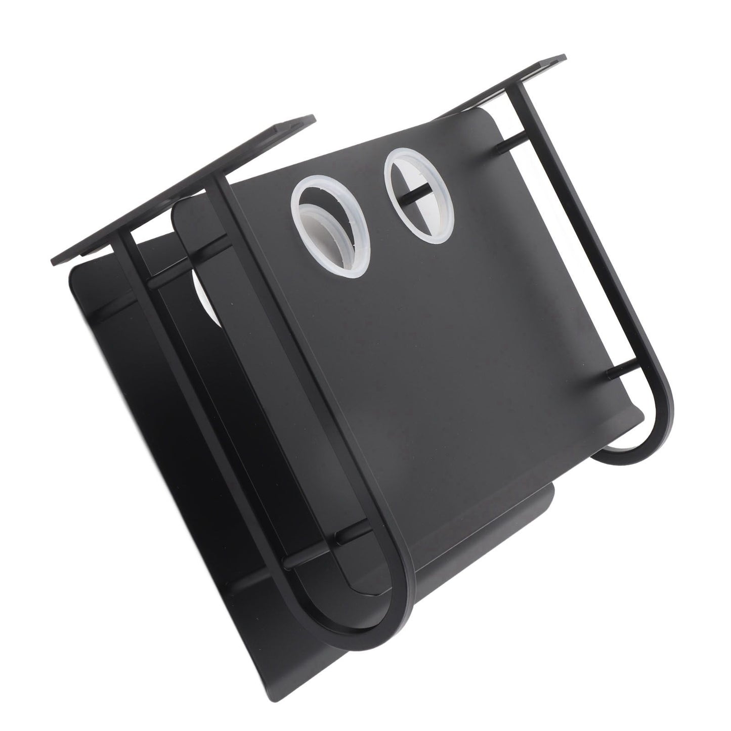 Double Layer Floating Wall Shelf TV Box Shelf Wall Mounted Router DVD Cable Box Shelf for Household V1294-YM0523-3116220002711
