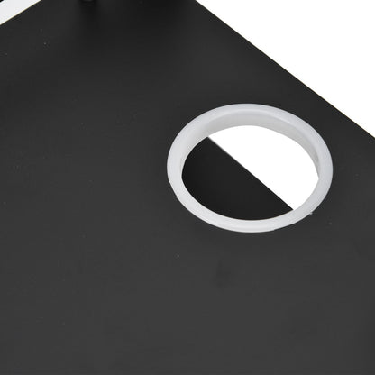 Double Layer Floating Wall Shelf TV Box Shelf Wall Mounted Router DVD Cable Box Shelf for Household V1294-YM0523-3116220002711