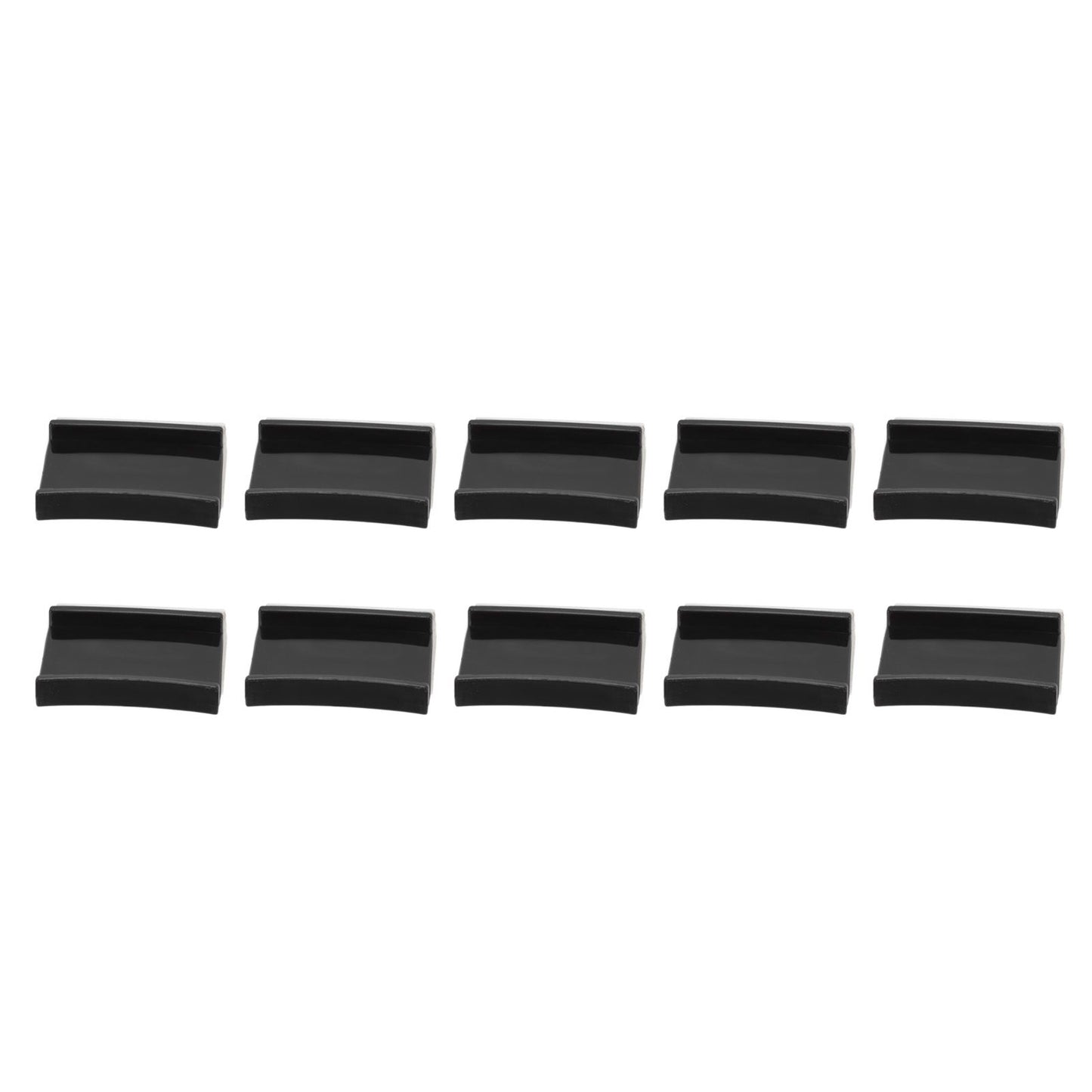 10 Pcs Hat Hooks Modern Minimalist Lossless Strong Acrylic Adhesive Hat Hangers for Home Wall Black V1294-YM0523-3116220004611