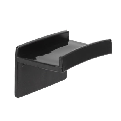 10 Pcs Hat Hooks Modern Minimalist Lossless Strong Acrylic Adhesive Hat Hangers for Home Wall Black V1294-YM0523-3116220004611