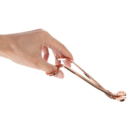 3PCS Candle Accessory Set Candle Wick Trimmer Cutter Snuffer Extinguisher Wick Dipper Gift SuppliesRose Gold V1294-YM0523-3117210129411