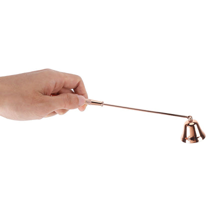 3PCS Candle Accessory Set Candle Wick Trimmer Cutter Snuffer Extinguisher Wick Dipper Gift SuppliesRose Gold V1294-YM0523-3117210129411