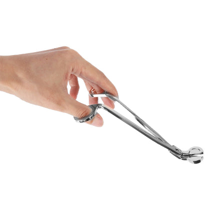3PCS Candle Accessory Set Candle Wick Trimmer Cutter Snuffer Extinguisher Wick Dipper Gift SuppliesSilver V1294-YM0523-3117210129412