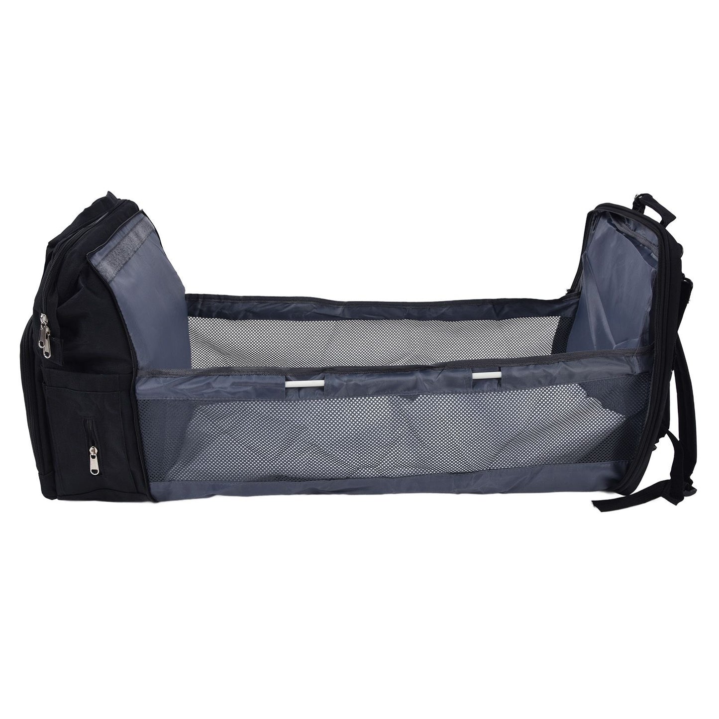 Backpack Multifunctional Foldable Large Capacity Baby Diaper Storage Bag for TravelBlack V1294-YM0523-3117210159811