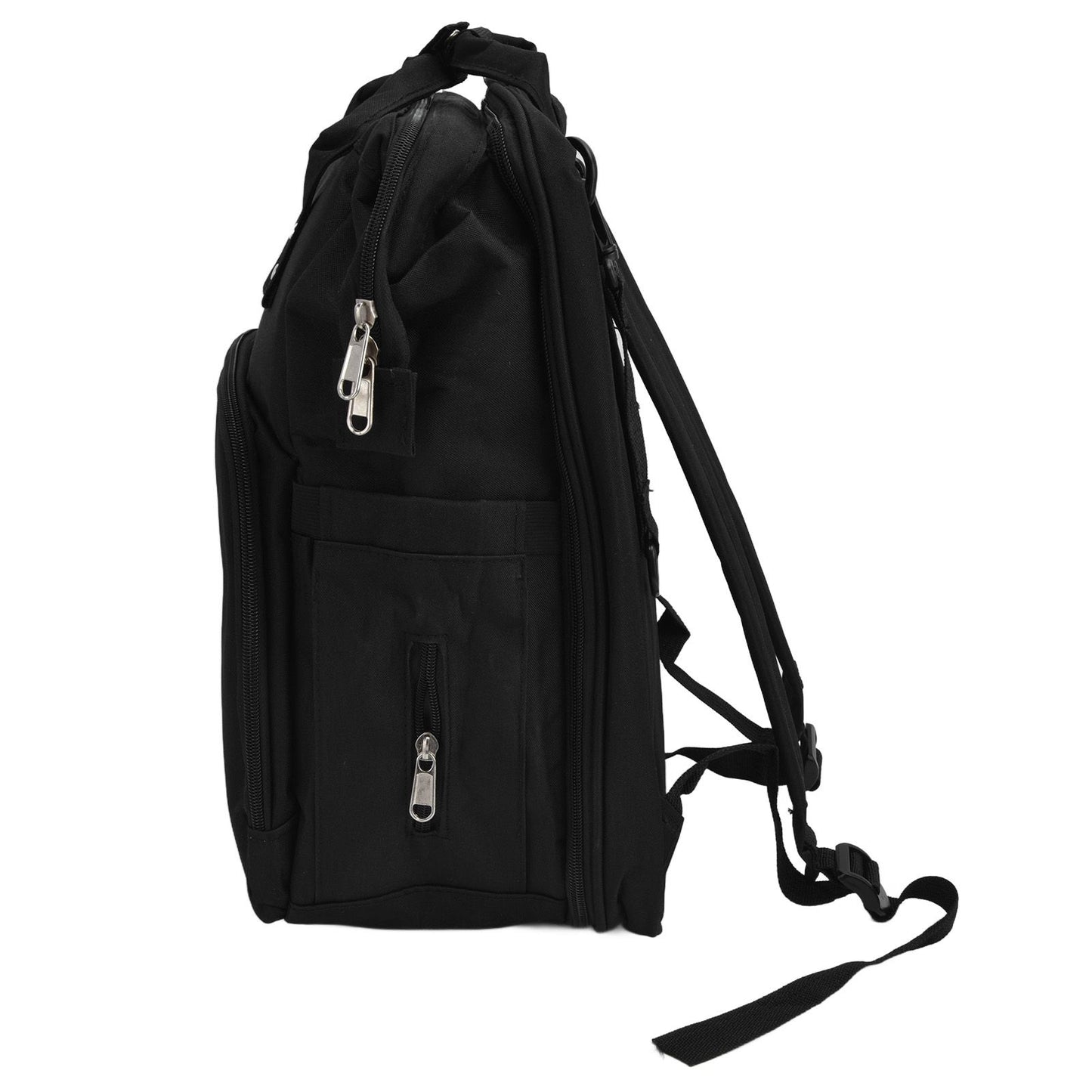 Backpack Multifunctional Foldable Large Capacity Baby Diaper Storage Bag for TravelBlack V1294-YM0523-3117210159811