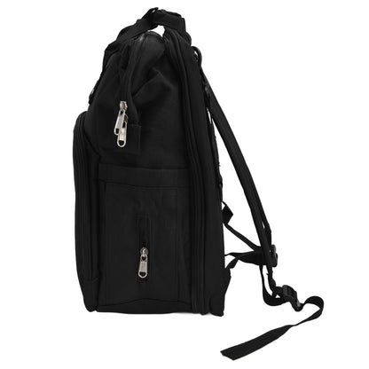 Backpack Multifunctional Foldable Large Capacity Baby Diaper Storage Bag for TravelBlack V1294-YM0523-3117210159811