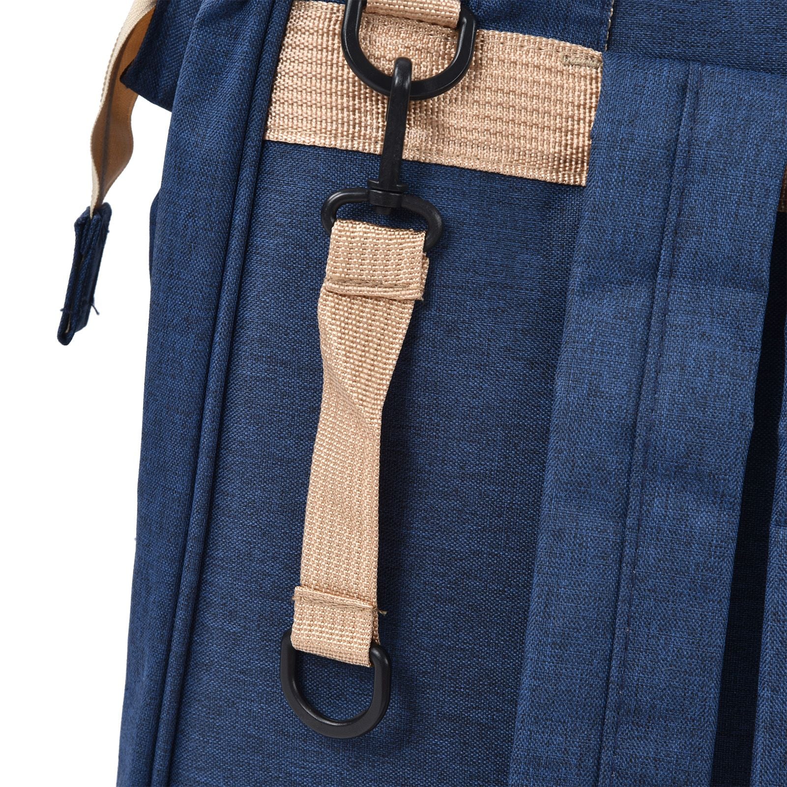 Backpack Multifunctional Foldable Large Capacity Baby Diaper Storage Bag for TravelDark Blue V1294-YM0523-3117210159813