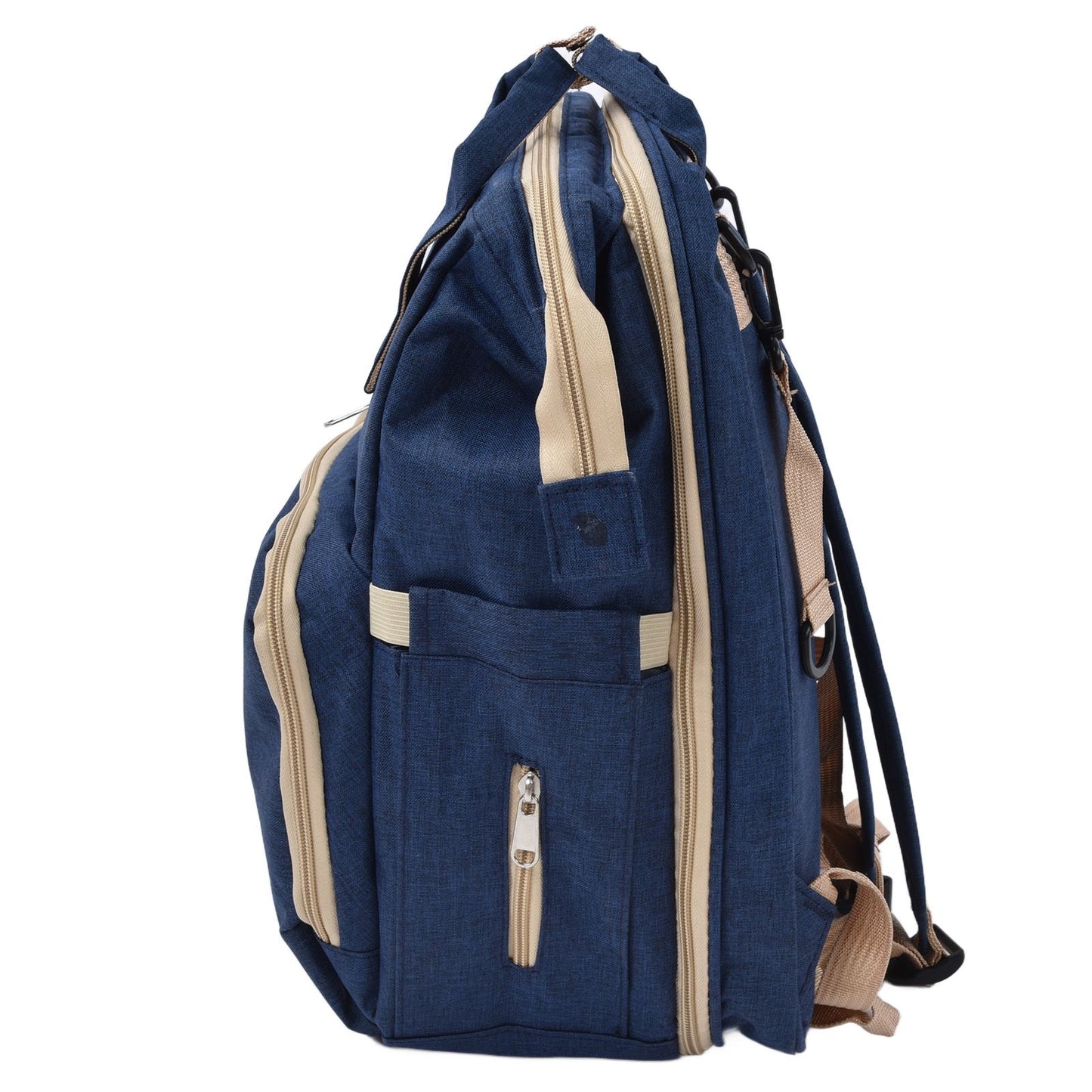 Backpack Multifunctional Foldable Large Capacity Baby Diaper Storage Bag for TravelDark Blue V1294-YM0523-3117210159813