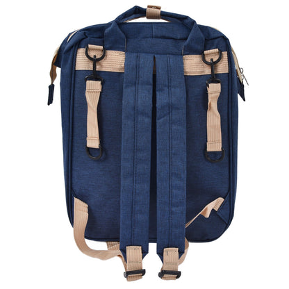 Backpack Multifunctional Foldable Large Capacity Baby Diaper Storage Bag for TravelDark Blue V1294-YM0523-3117210159813