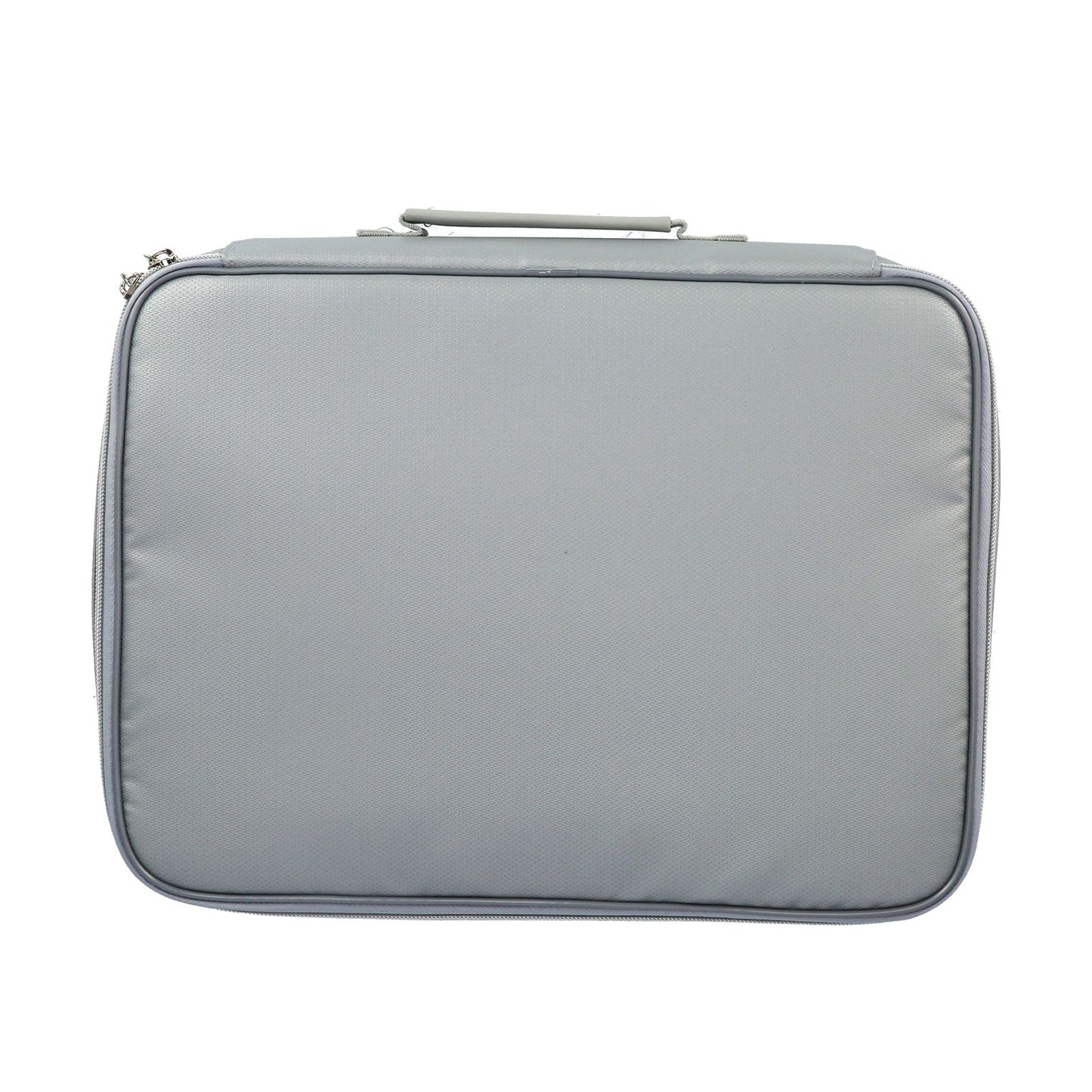 Document Bag Fireproof Waterproof Portable Large Size Multi Layer File Organizer for Home and TravelSilver V1294-YM0523-3117210169911