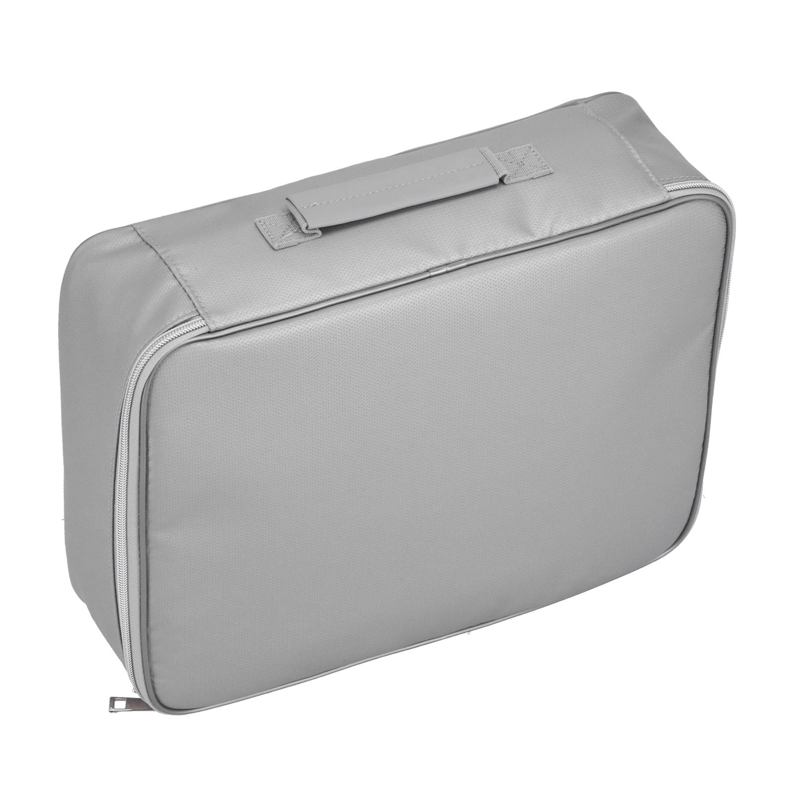 Document Bag Fireproof Waterproof Portable Large Size Multi Layer File Organizer for Home and TravelSilver V1294-YM0523-3117210169911