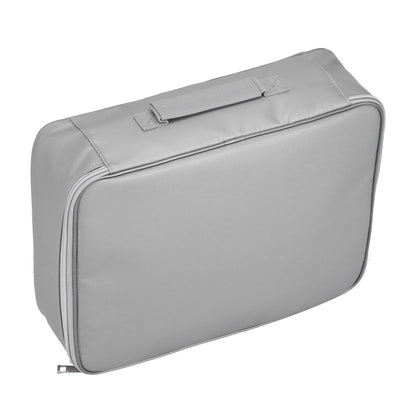 Document Bag Fireproof Waterproof Portable Large Size Multi Layer File Organizer for Home and TravelSilver V1294-YM0523-3117210169911