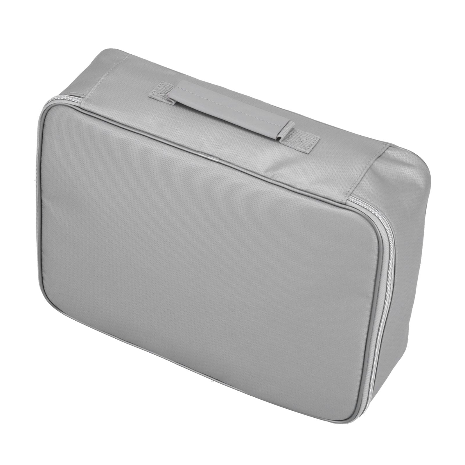 Document Bag Fireproof Waterproof Portable Large Size Multi Layer File Organizer for Home and TravelSilver V1294-YM0523-3117210169911