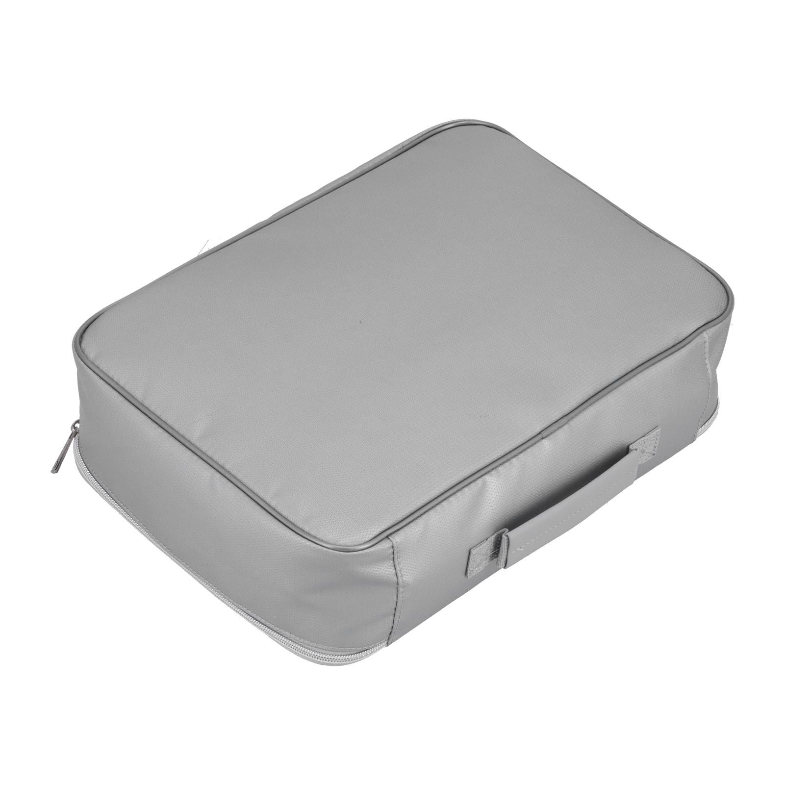 Document Bag Fireproof Waterproof Portable Large Size Multi Layer File Organizer for Home and TravelSilver V1294-YM0523-3117210169911