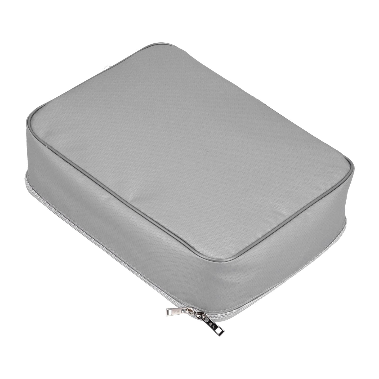Document Bag Fireproof Waterproof Portable Large Size Multi Layer File Organizer for Home and TravelSilver V1294-YM0523-3117210169911