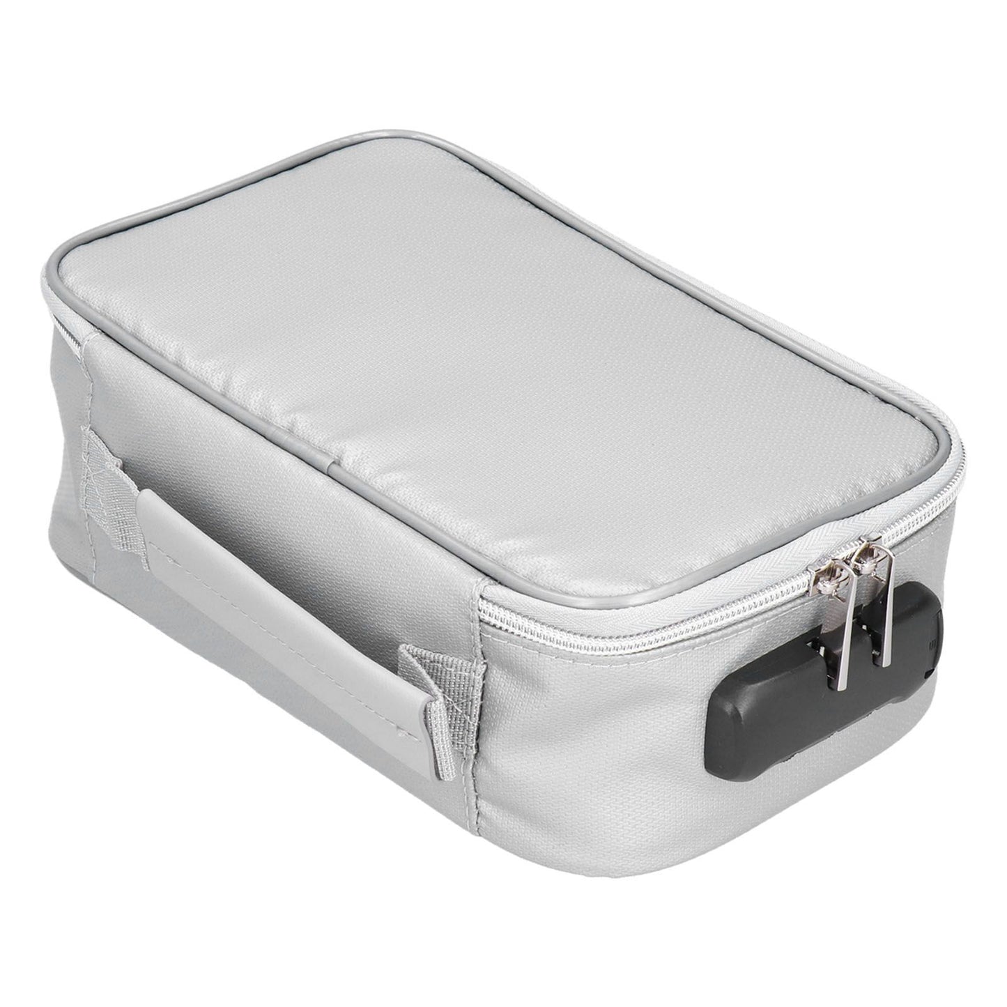 Fireproof Document Bag with Lock Portable Small Fireproof Document Bag for Home Office TravelSilver V1294-YM0523-3117210170011