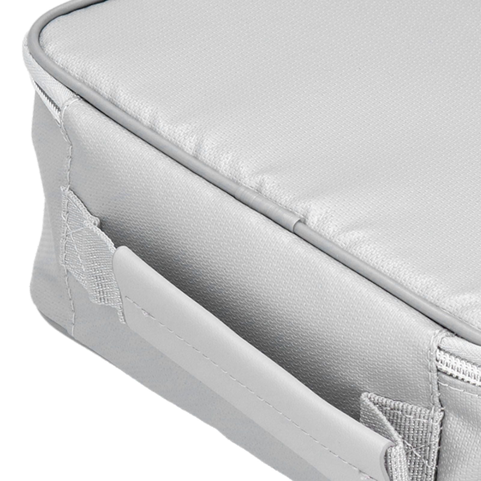 Fireproof Document Bag with Lock Portable Small Fireproof Document Bag for Home Office TravelSilver V1294-YM0523-3117210170011