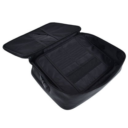 Fireproof Document Bag Pouch Portable File Safe Organizer Large Capacity Storage Box Case with LockBlack V1294-YM0523-3117210177311