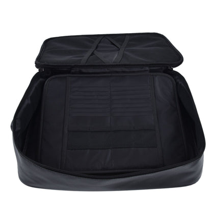 Fireproof Document Bag Pouch Portable File Safe Organizer Large Capacity Storage Box Case with LockBlack V1294-YM0523-3117210177311