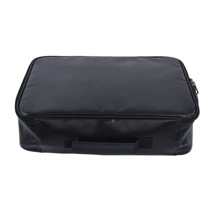 Fireproof Document Bag Pouch Portable File Safe Organizer Large Capacity Storage Box Case with LockBlack V1294-YM0523-3117210177311