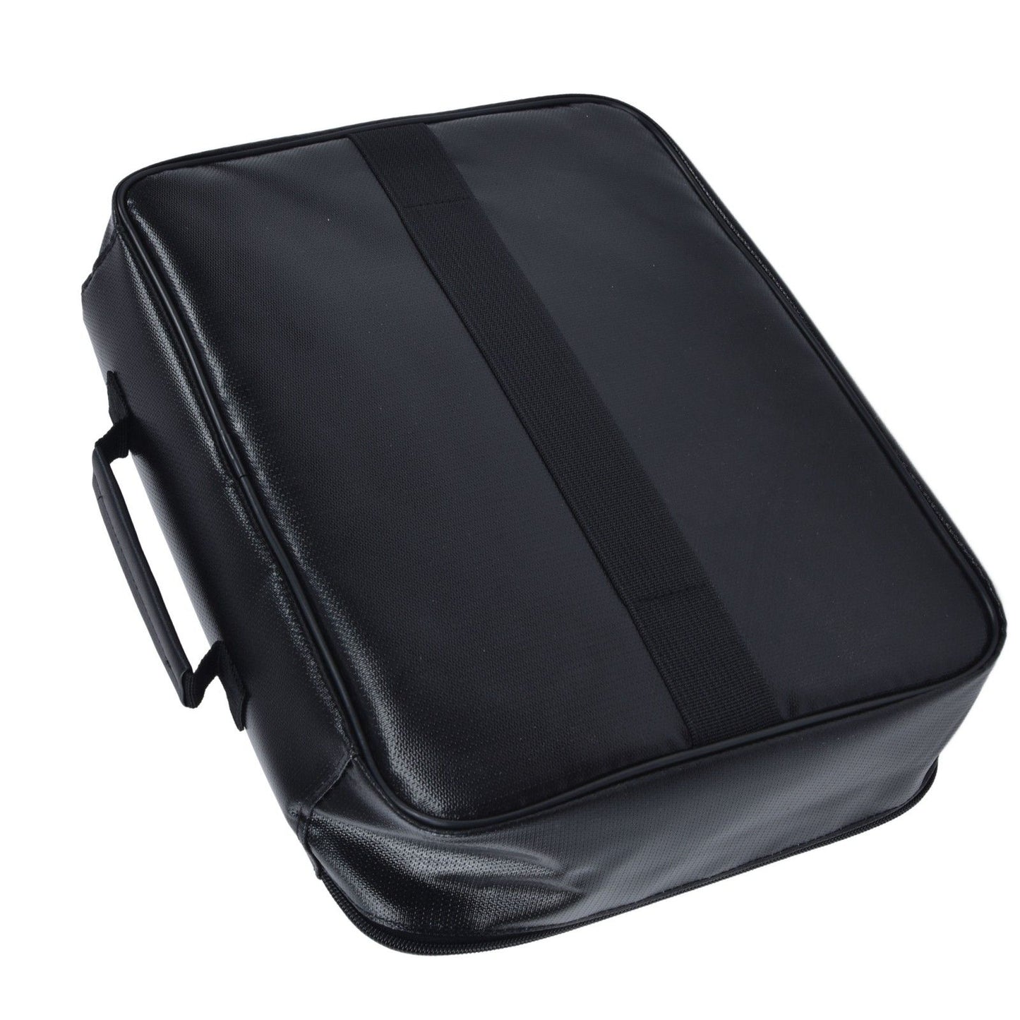 Fireproof Document Bag Pouch Portable File Safe Organizer Large Capacity Storage Box Case with LockBlack V1294-YM0523-3117210177311