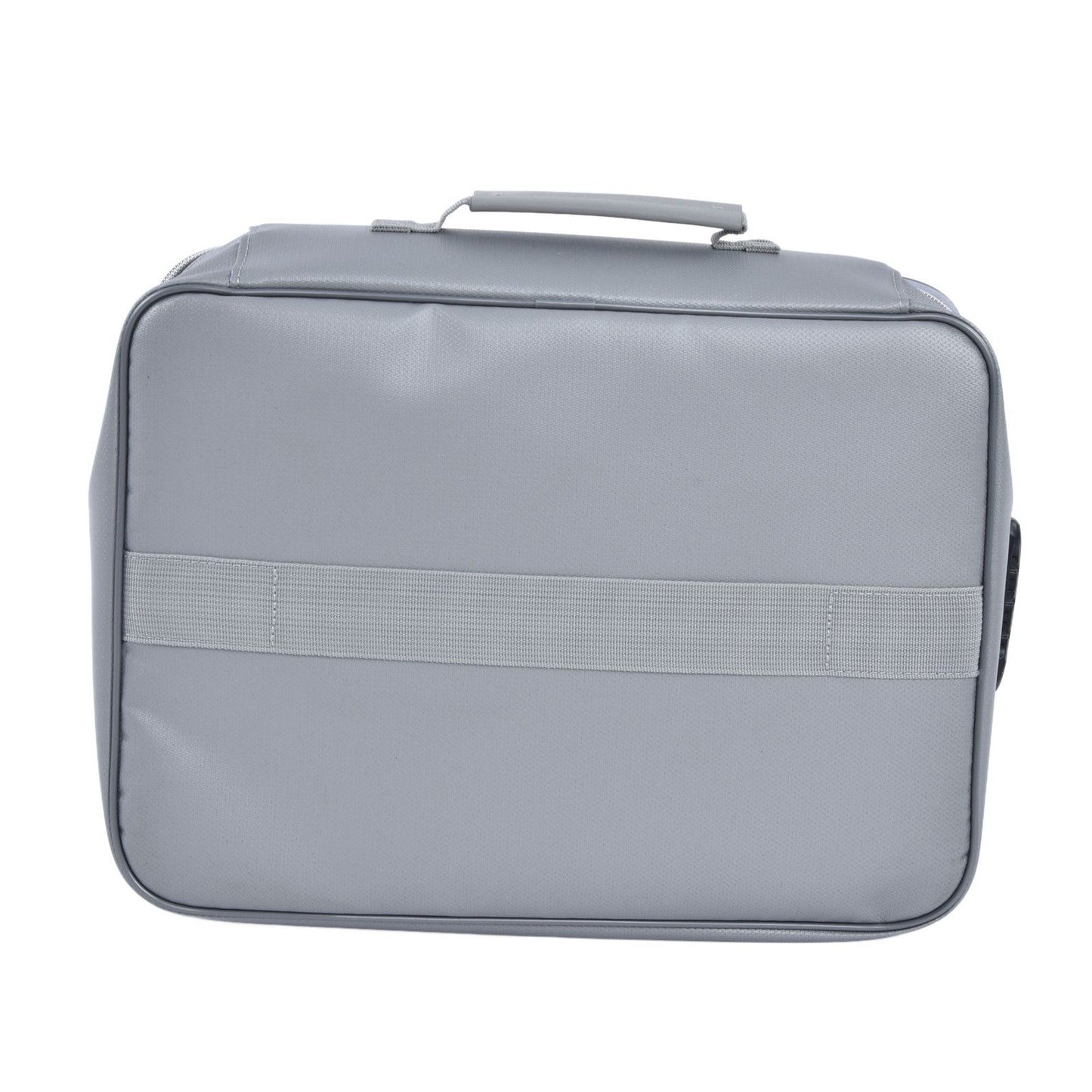 Fireproof Document Bag Pouch Portable File Safe Organizer Large Capacity Storage Box Case with LockSilver V1294-YM0523-3117210177312