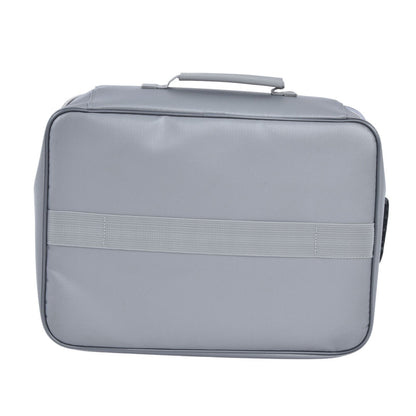 Fireproof Document Bag Pouch Portable File Safe Organizer Large Capacity Storage Box Case with LockSilver V1294-YM0523-3117210177312