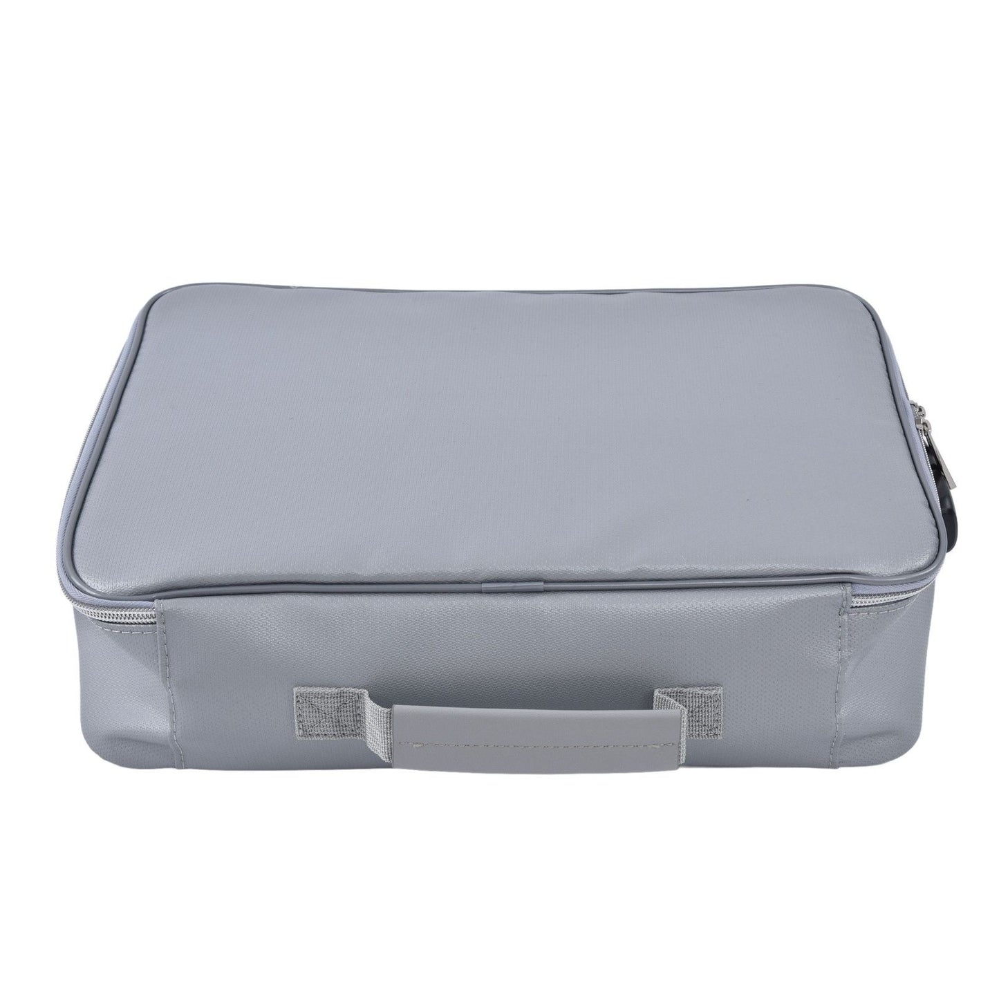 Fireproof Document Bag Pouch Portable File Safe Organizer Large Capacity Storage Box Case with LockSilver V1294-YM0523-3117210177312
