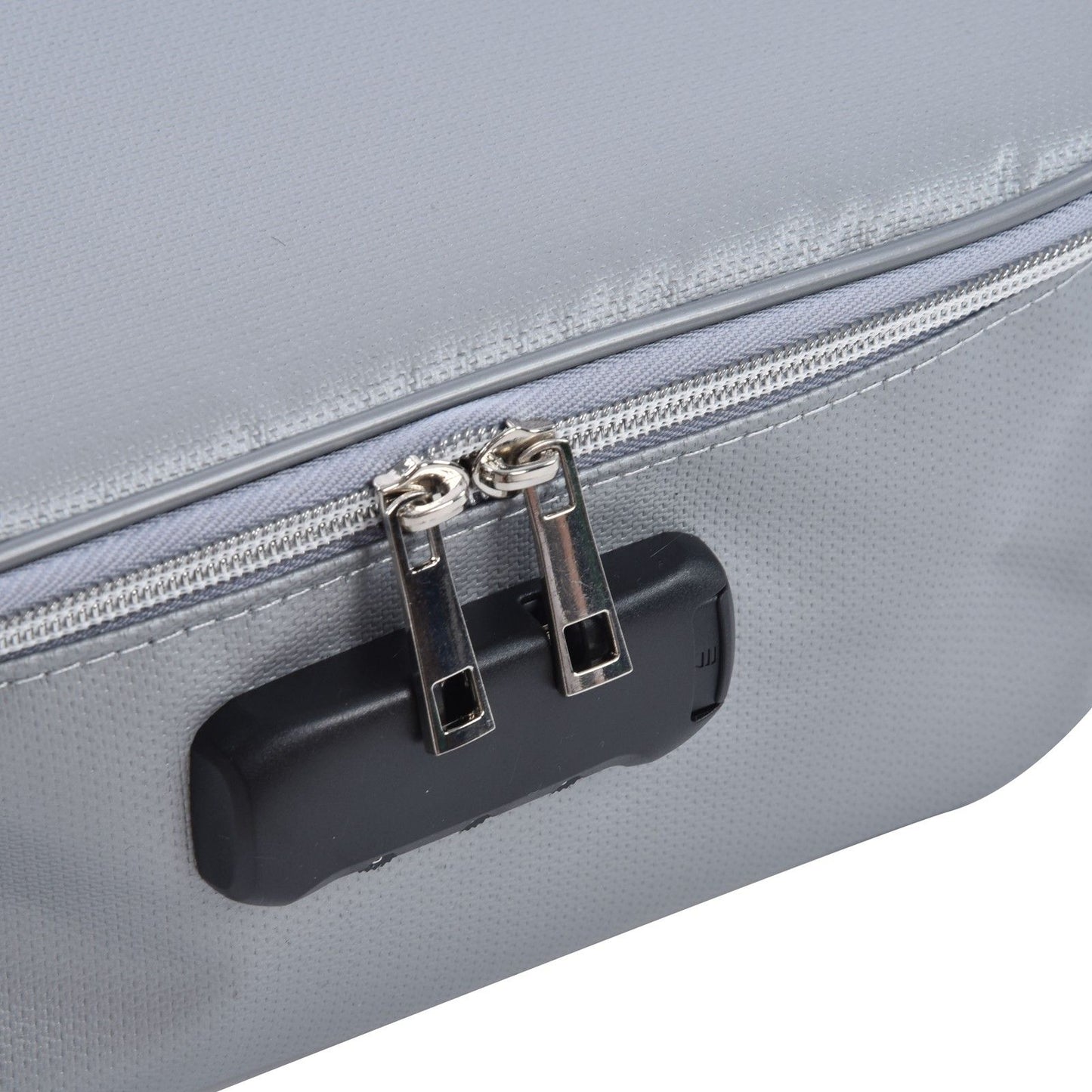 Fireproof Document Bag Pouch Portable File Safe Organizer Large Capacity Storage Box Case with LockSilver V1294-YM0523-3117210177312