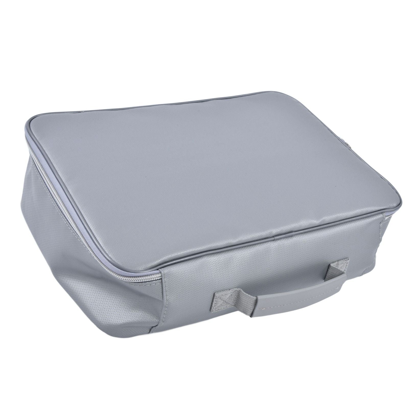 Fireproof Document Bag Pouch Portable File Safe Organizer Large Capacity Storage Box Case with LockSilver V1294-YM0523-3117210177312