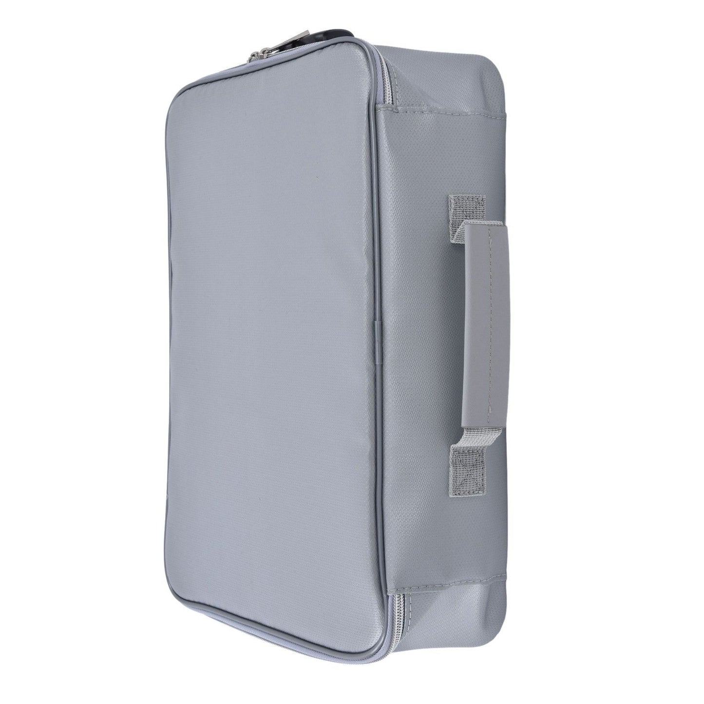 Fireproof Document Bag Pouch Portable File Safe Organizer Large Capacity Storage Box Case with LockSilver V1294-YM0523-3117210177312