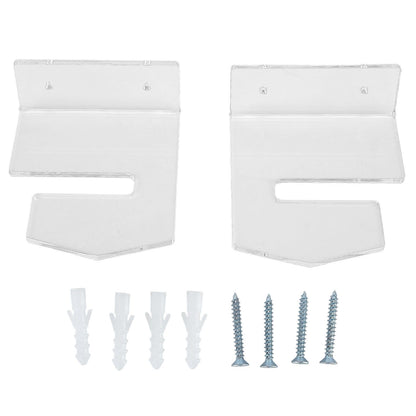 Wall Mount Sliding Plate Bracket Acrylic Durable Skateboard Wall Hanger for Home V1294-YM0523-3117210177811