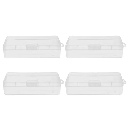 Transparent Storage Box Clear Plastic Container with Hinged Cover for Small ObjectsCrafts Beads Jewelry V1294-YM0523-3117210182811