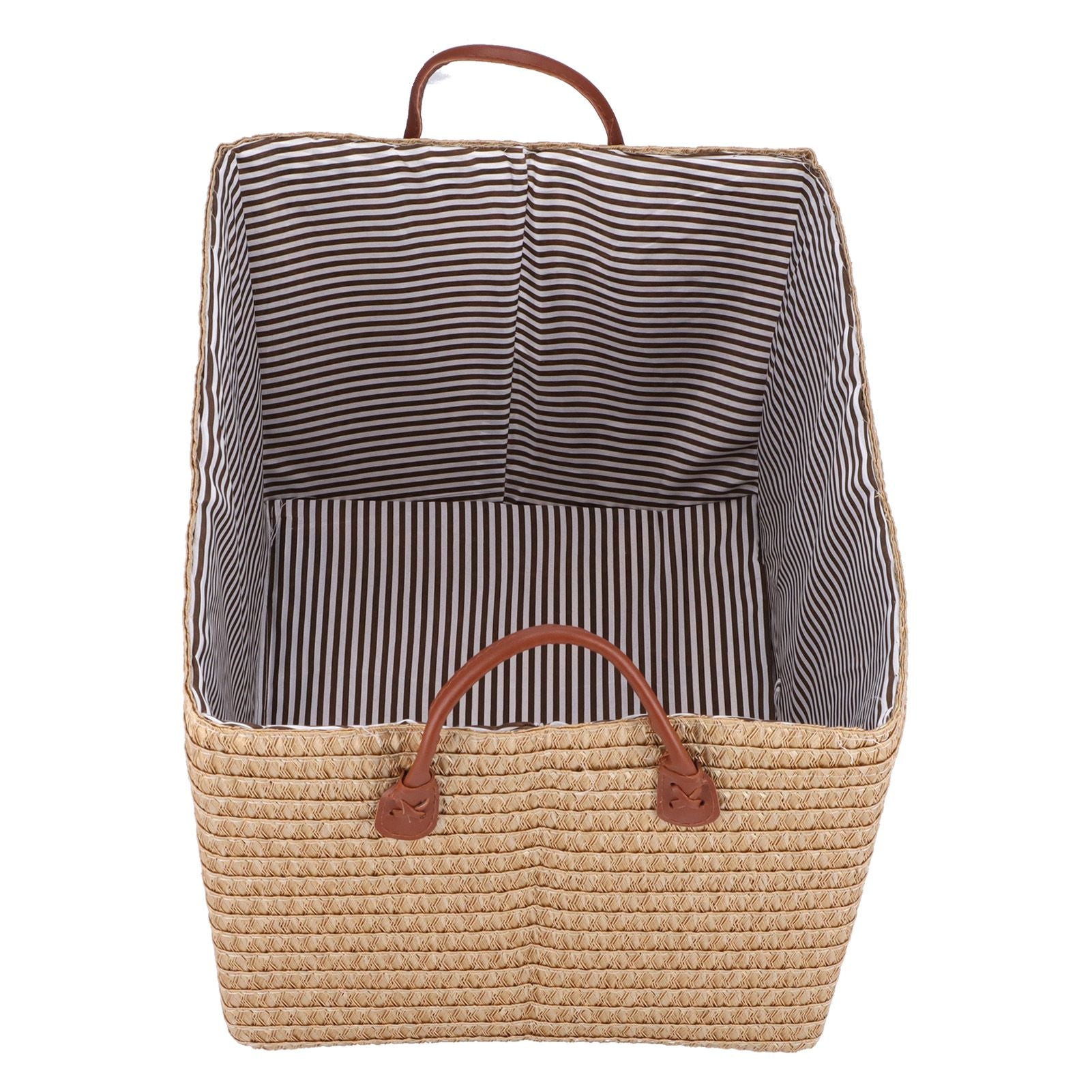Large Collapsible Storage Basket Foldable Storage Bin for Toys Books Bedroom ClosetPale Yellow V1294-YM0523-3117210186511