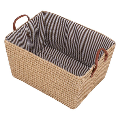 Large Collapsible Storage Basket Foldable Storage Bin for Toys Books Bedroom ClosetPale Yellow V1294-YM0523-3117210186511
