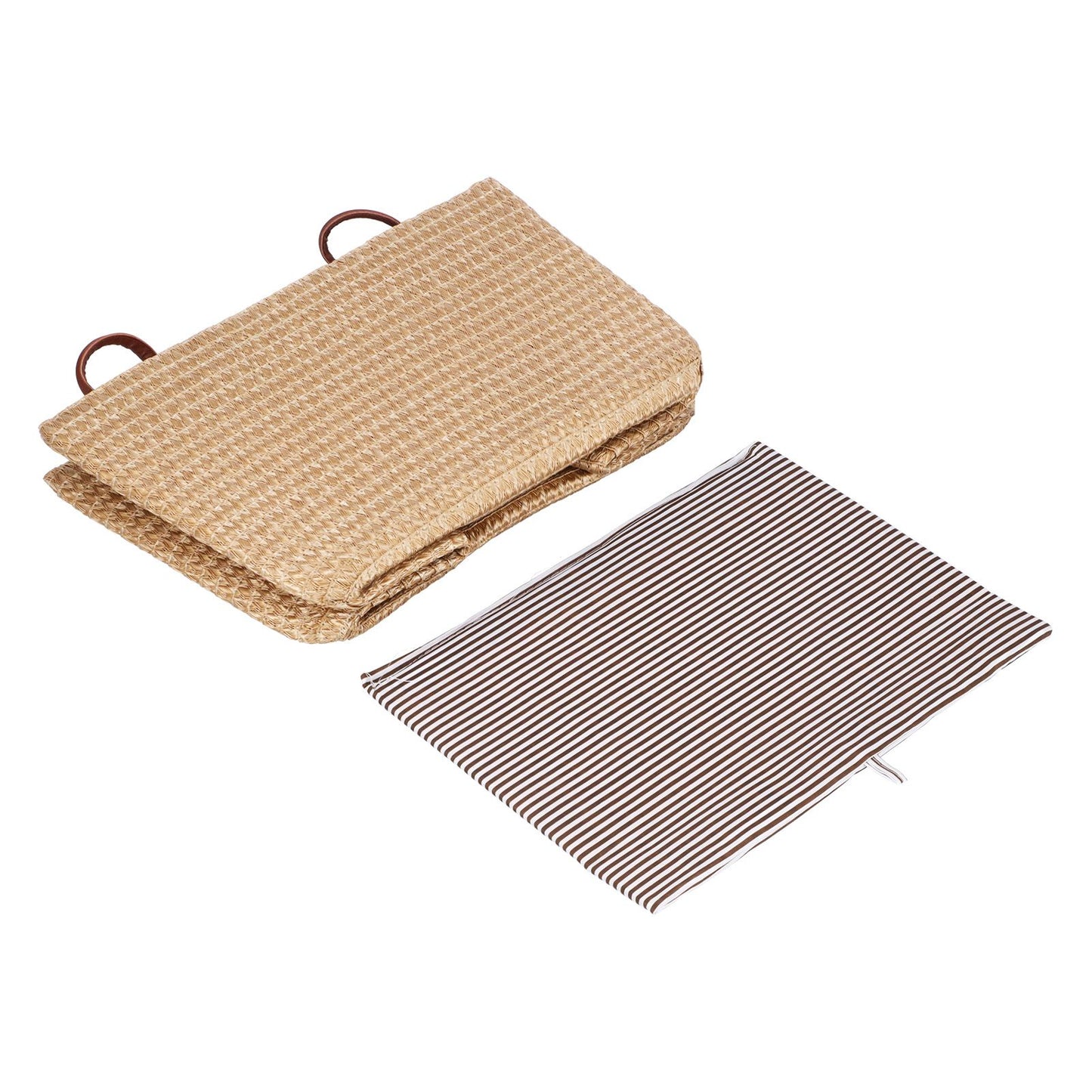 Large Collapsible Storage Basket Foldable Storage Bin for Toys Books Bedroom ClosetPale Yellow V1294-YM0523-3117210186511