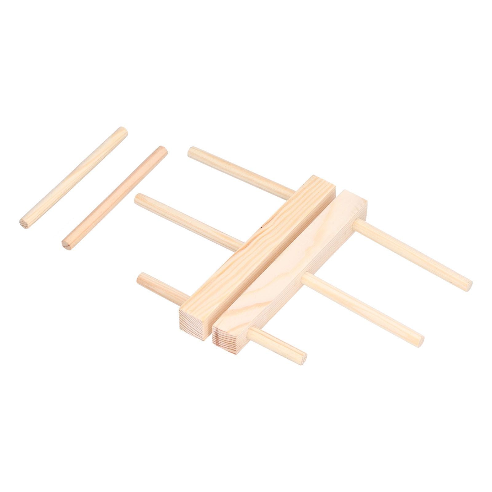 Wooden Dish Plate Drain Rack Non Defrmation Dinnerware Storage Organizer for Dish Plate Bowl Cup Pot Lid V1294-YM0523-3117210187211