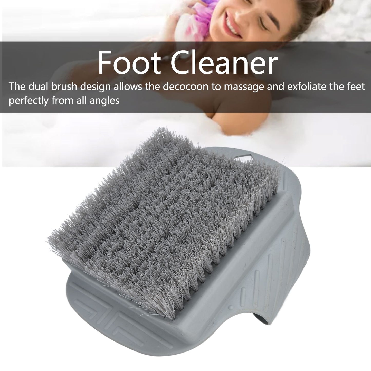 Lazy Foot Scrubbing Brush Hanging Foot Grinder Foot Massage Brush with Suction Cup V1294-YM0523-3117210191911