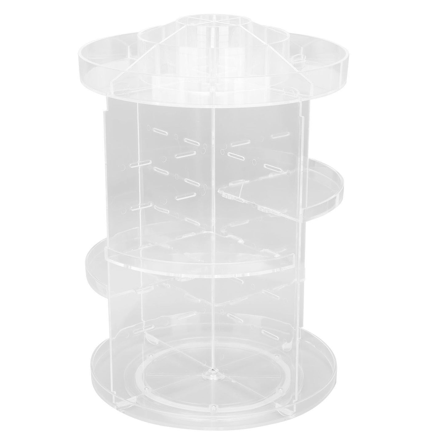 Makeup Organizer 360 Degree Rotation Cosmetic Storage Box Large Capacity Acrylic Jewelry Storage Rack V1294-YM0523-3117210193811